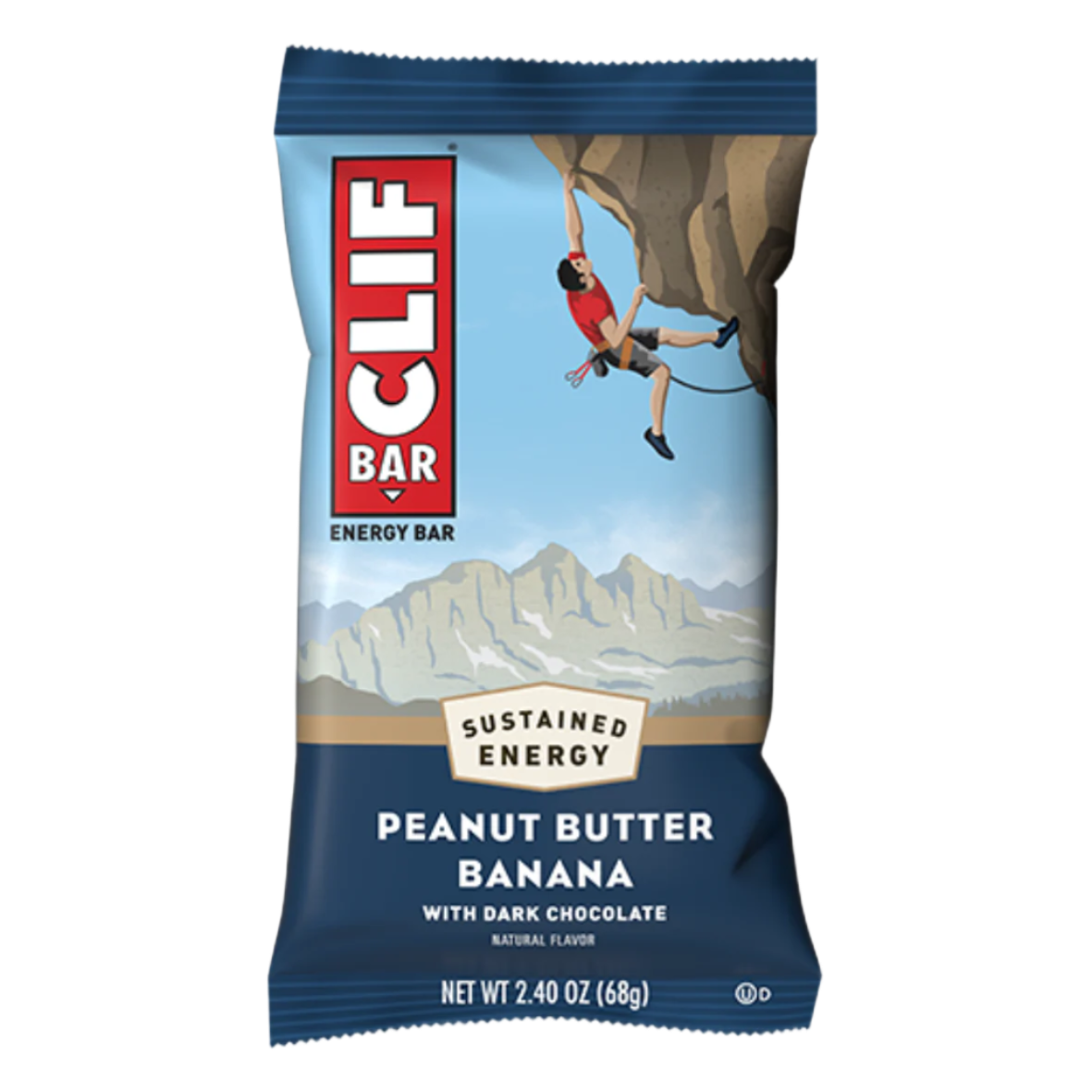 Clif Bar - Energy Bars - Peanut Butter Banana 68g