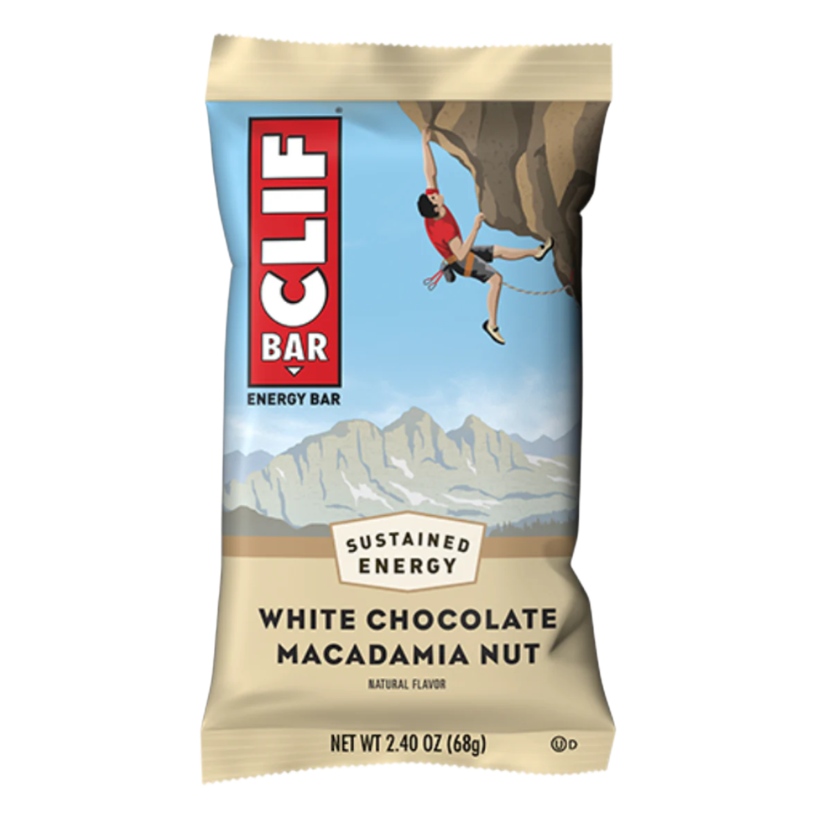 Clif Bar - Energy Bars - White Chocolate Macadamia Nut 68g