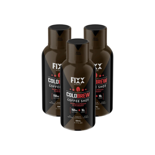 Fixx Nutrition - Cold Brew Coffee Shot - Double Espresso - 3 Pack