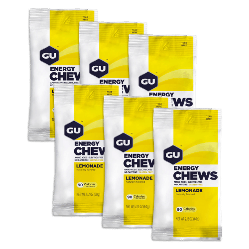 GU Energy - Energy Chews - Lemonade - 6 Pack