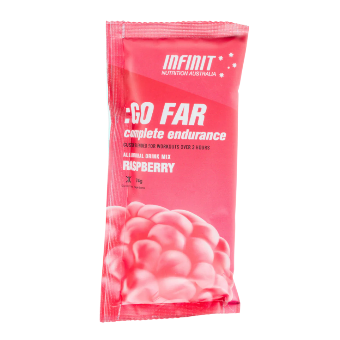 Infinit Nutrition - Go Far - Raspberry - Single Serve (74g)