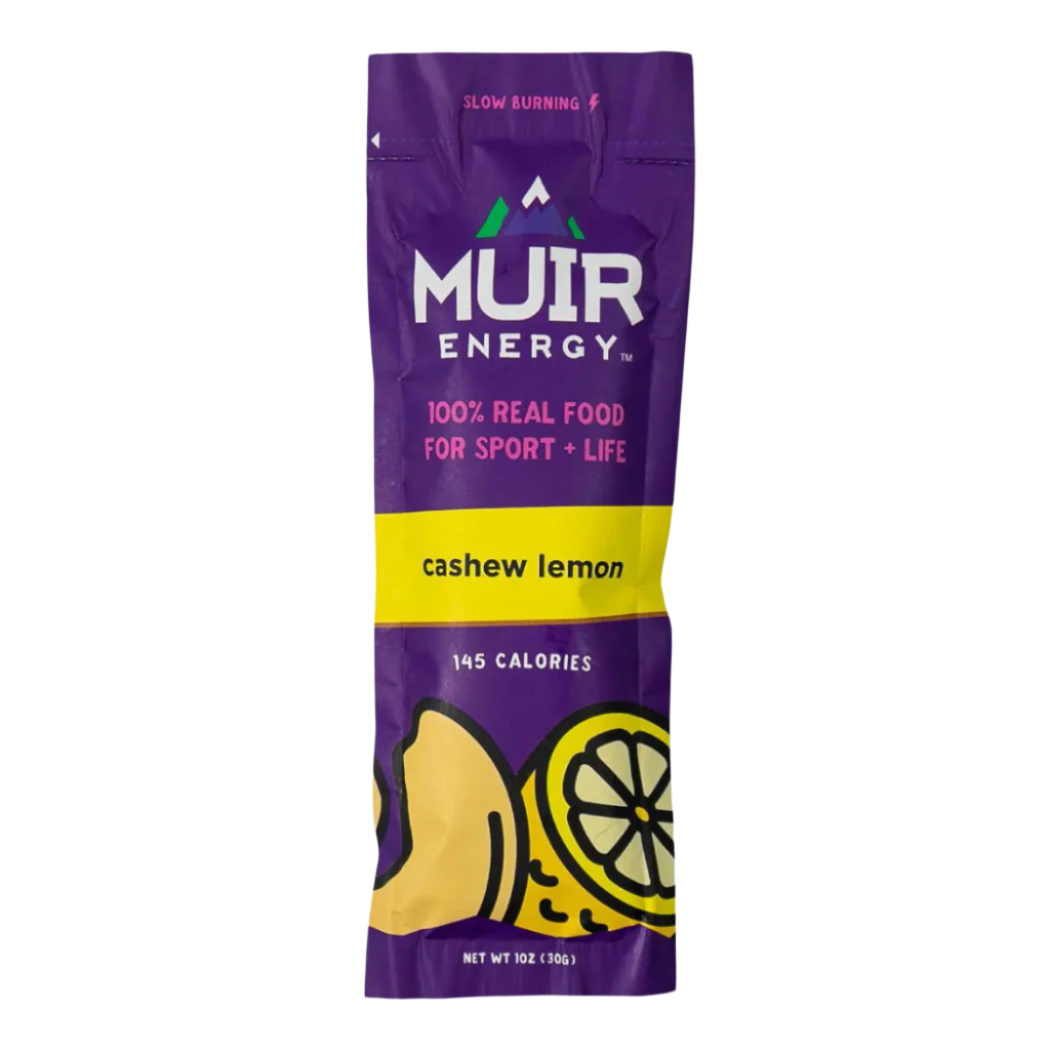 Muir Energy - Energy Gels - Cashew Lemon (30g)