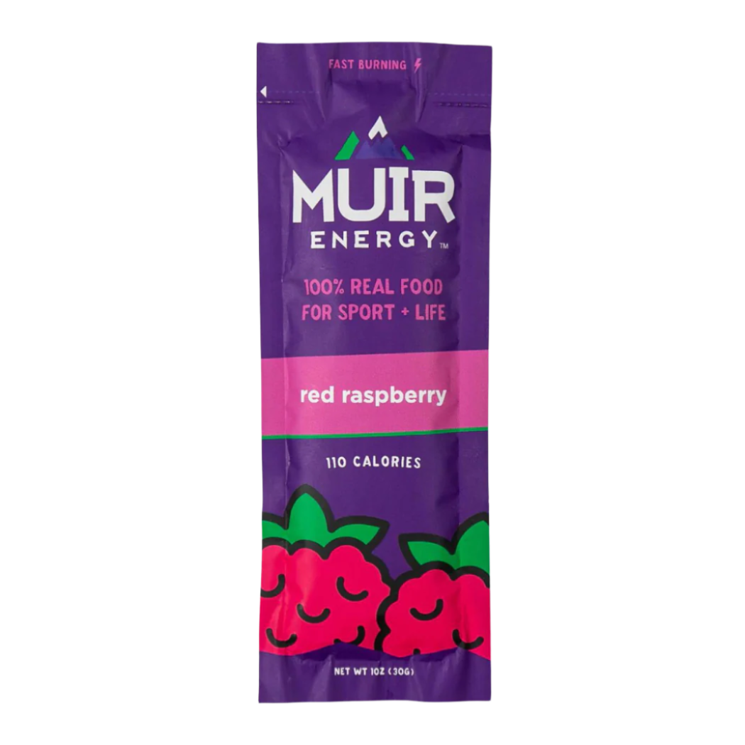 Muir Energy - Energy Gels - Red Raspberry (30g)