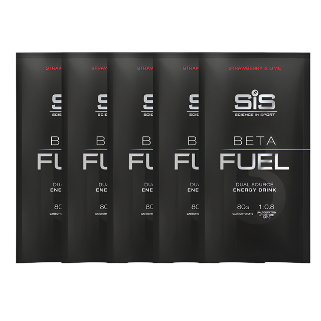 Science In Sport (SIS) - Beta Fuel - Strawberry & Lime - 5 Pack