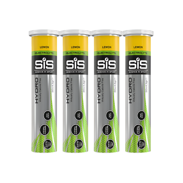 Science In Sport (SIS) - Go Hydro Tablets - Lemon - 4 Pack