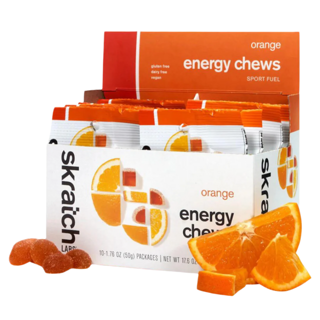 Skratch Labs - Sport Energy Chews - Orange - Box of 10