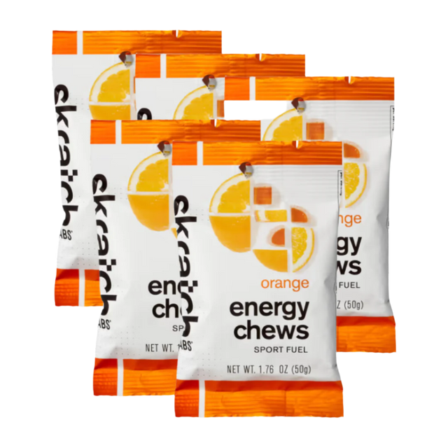 Skratch Labs - Sport Energy Chews - Orange - 5 Pack